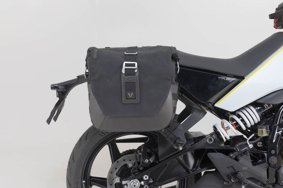 Husqvarna Svartpilen 401 [2023-2026] - Sistema de bolsa lateral Legend Gear LC2 Brown Edition - imagem 5