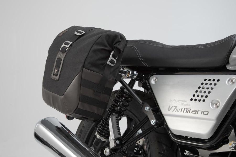 Moto Guzzi V7 III 750 Stone [2017-2019] - Legend Gear LC2 Side Bag System Black Edition – Imagem 2