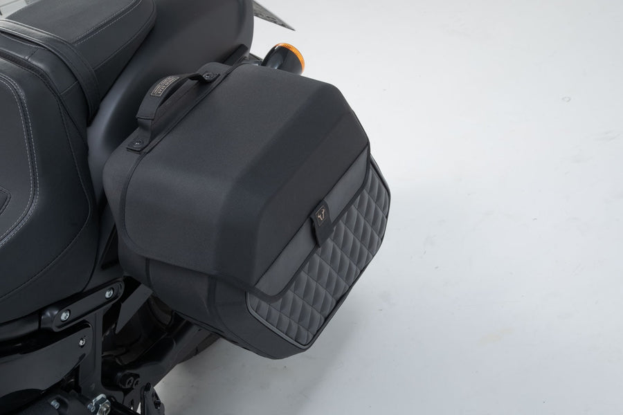 Harley-Davidson FXFB 1750 Softail Fat Bob 107 [2018-2021] - Sistema de bolsas laterais Legend Gear LH2 esquerda - foto 2