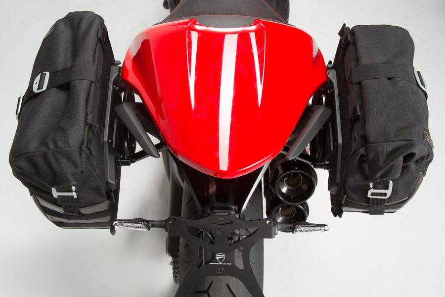 Ducati Monster 797 [2017-2020] - Sistema de bolsas laterais Legend Gear LC1 e LC2 Brown Edition - foto 3