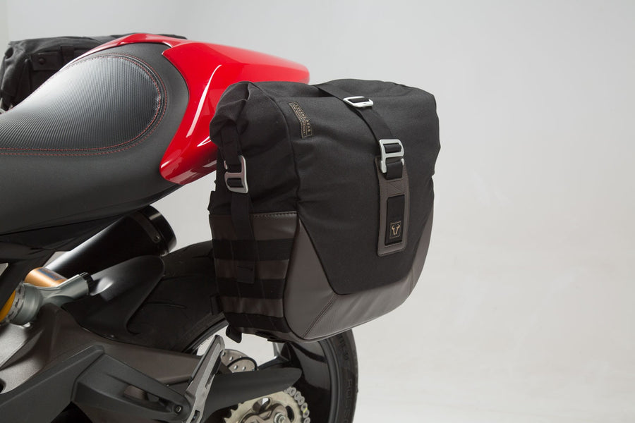 Ducati Monster 797 [2017-2020] - Sistema de bolsas laterais Legend Gear LC1 e LC2 Brown Edition - foto 4