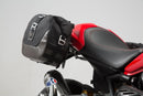 Ducati Monster 797 [2017-2020] - Sistema de bolsas laterais Legend Gear LC1 e LC2 Black Edition - Imagem 1
