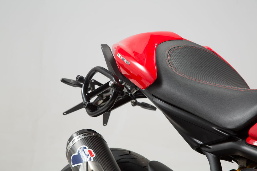 Ducati Monster 797 [2017-2020] - Sistema de bolsas laterais Legend Gear LC1 e LC2 Black Edition - Imagem 2