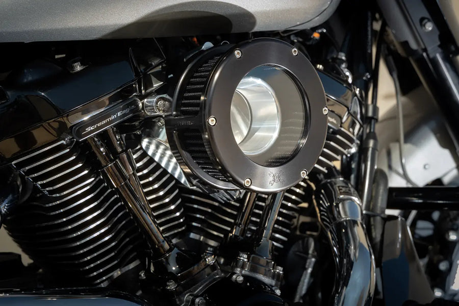 Harley-Davidson FLSTFBS 1800 Fat Boy S [2017] - BA Luftfilterkit – Oberfläche: Schwarz, Klar – Bild 2