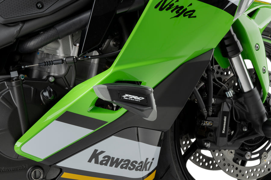 KAWASAKI ZX-4RR NINJA [2025] – Crash Pads PRO 2.0 – Preto