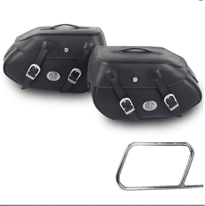 Bolsa de motocicleta [Hepco & Becker] - Bolsas laterais Buffalo marrom – C-Bow