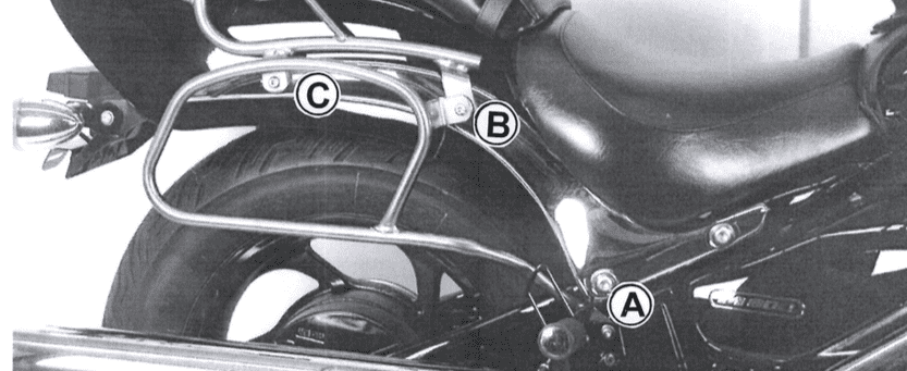 Suzuki M 800 Intruder [2005-2009] - Pacote de bolso de bolso