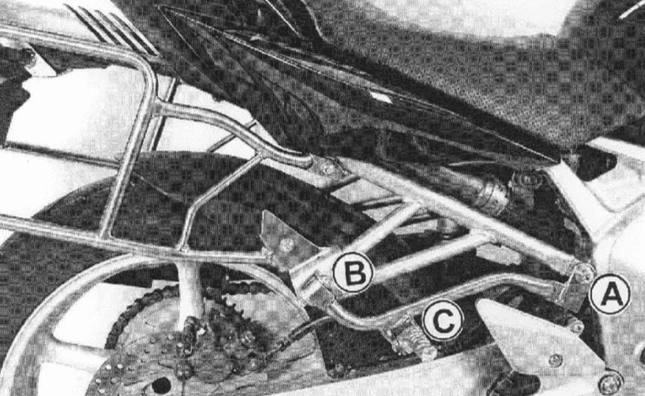 Yamaha FZ 6 [2004-2006] -pediatric FootRestrasting