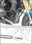 BMW R 1200 GS LC [2013-2018] -Barra de reforço -Off -Road-1