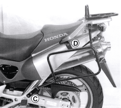 Honda XL 1000 V Varadero [2003-2006] - transportadora de casos