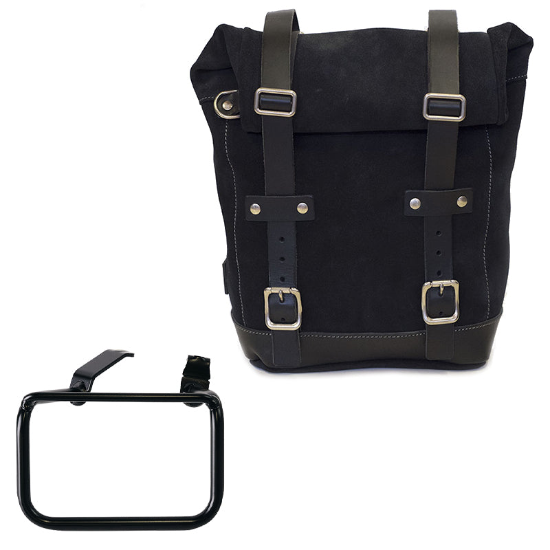 BMW R 12 G/S [2025-2026] - Ledertasche Crust 10L-14L + BMW R12 G/S Rahmen rechts
