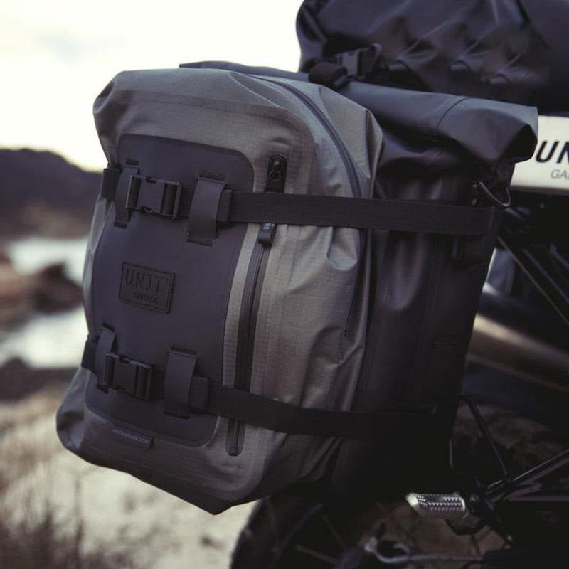 BMW R nineT 1200 Urban G/S (niedriger Auspuff) [2017-2023] - Khali 17L Tankrucksack und Mehrzweckrucksack aus TPU