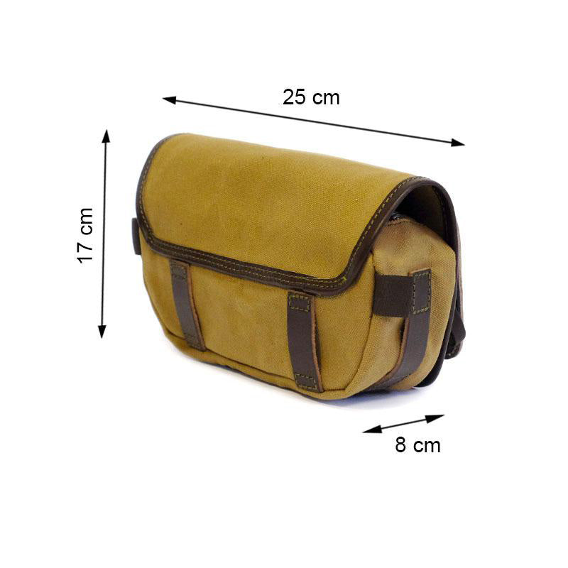 BMW R nineT 1200 Urban G/S (hoher Auspuff) [2017-2023] - Sahara Canvas Lenkertasche