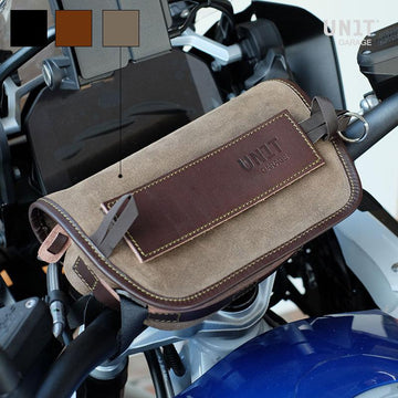 BMW R 850 R / R 1100 R [1993-2002] - Bolsa guiador Sahara em couro dividido