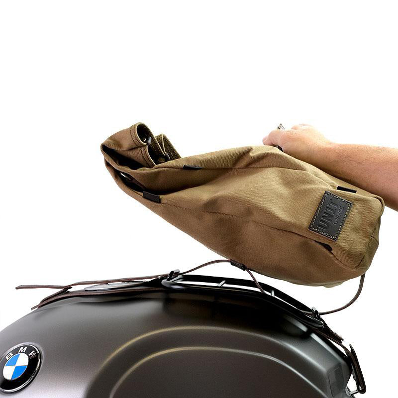 BMW R nineT 1200 Urban G/S (niedriger Auspuff) [2017-2023] - Gobi Leinentasche