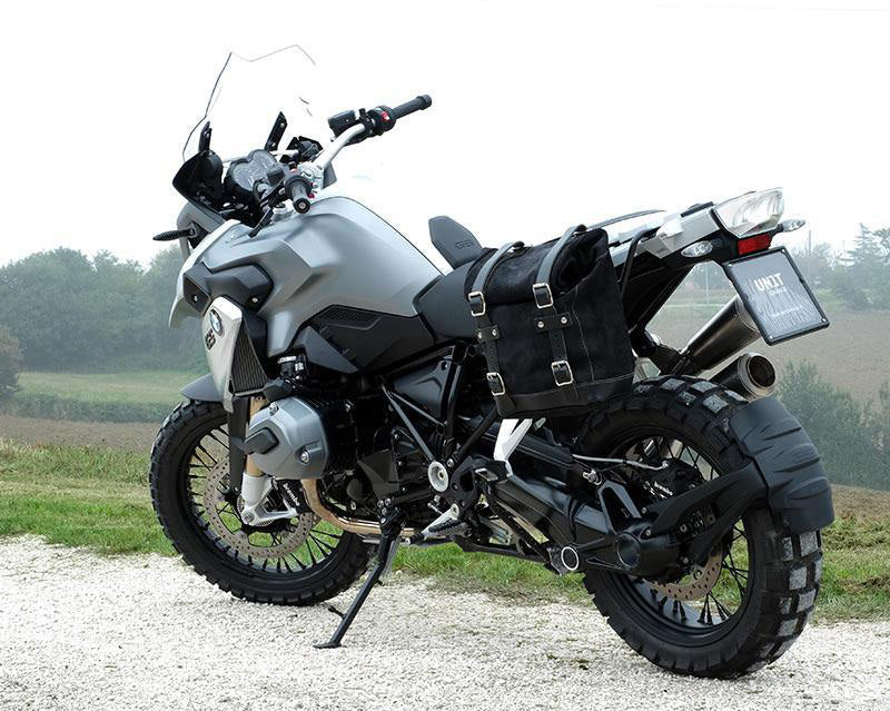 Jante BMW R 1200 GS LC [2013-2019] - Mala lateral Scram em lona 22L-30L + chassi auxiliar esquerdo GS LC