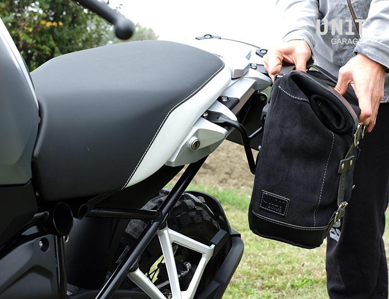 Jante BMW R 1200 GS LC [2013-2019] - Mala lateral Scram em lona 22L-30L + chassi auxiliar esquerdo GS LC