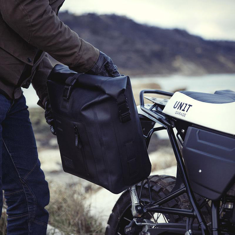 BMW R nineT 1200 Urban G/S (niedriger Auspuff) [2017-2023] - Khali TPU Seitentasche + Rahmen der NineT-Serie