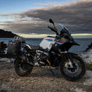 BMW R nineT 1200 Racer [2017-2020] - Paar Aluminiumplatten mit vorderen Schnellkupplungen aus Hypalon und Schlössern