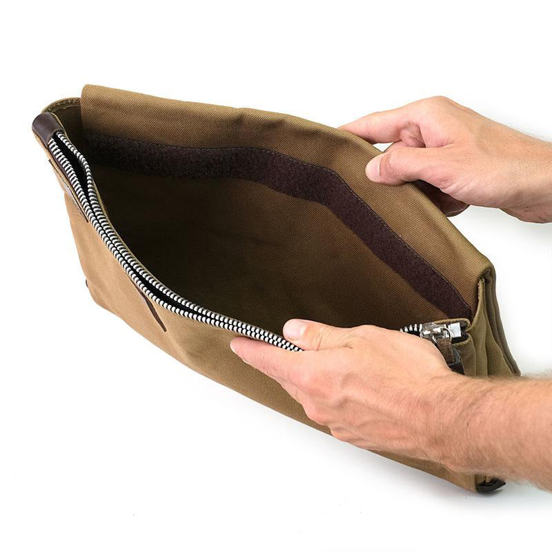 BMW R nineT 1200 Urban G/S (niedriger Auspuff) [2017-2023] - Fezzan Canvas Messenger Bag