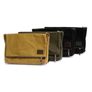 BMW R nineT 1200 Urban G/S (hoher Auspuff) [2017-2023] - Fezzan Canvas Messenger Bag