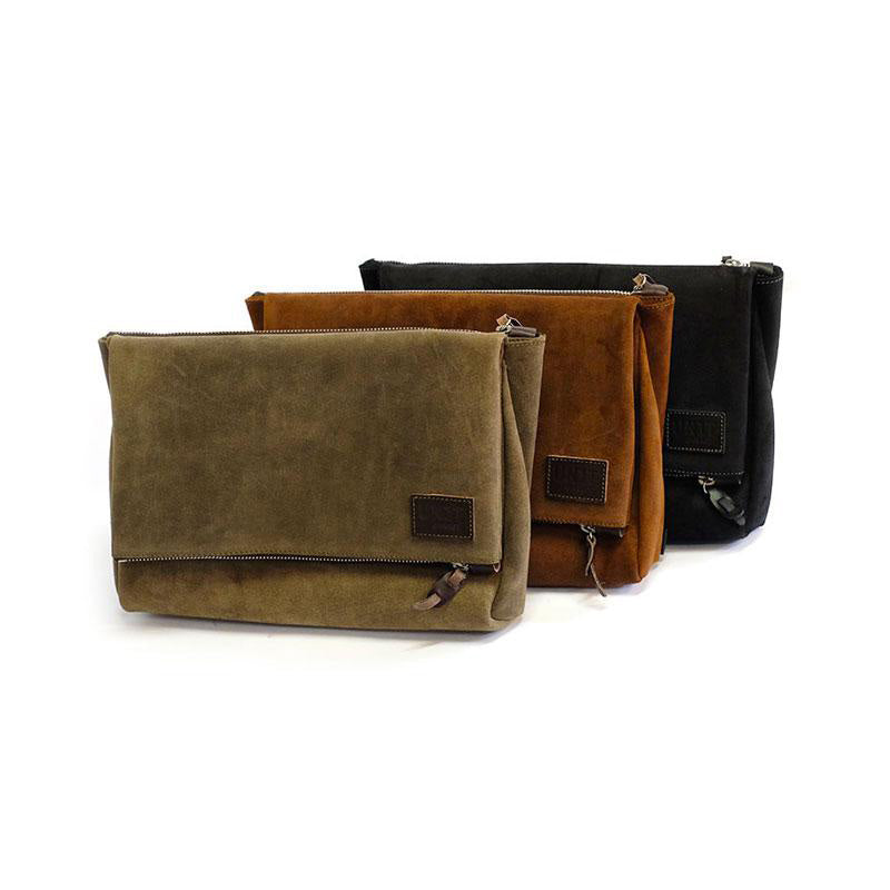 BMW R nineT 1200 Urban G/S (hoher Auspuff) [2017-2023] - Fezzan Messenger Bag Crust Leder