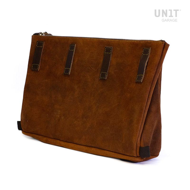 BMW R nineT 1200 Urban G/S (hoher Auspuff) [2017-2023] - Fezzan Messenger Bag Crust Leder