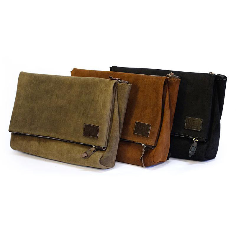 BMW R nineT 1200 Urban G/S (niedriger Auspuff) [2017-2023] - Fezzan Messenger Bag Crust Leder