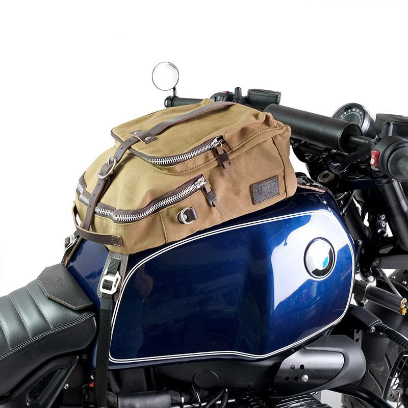 BMW R nineT 1200 Urban G/S (niedriger Auspuff) [2017-2023] - Canvas Tankrucksack
