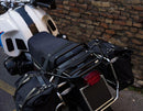 BMW R nineT 1200 Urban G/S (hoher Auspuff) [2017-2023] - Zwei universelle Segeltuch-Satteltaschen