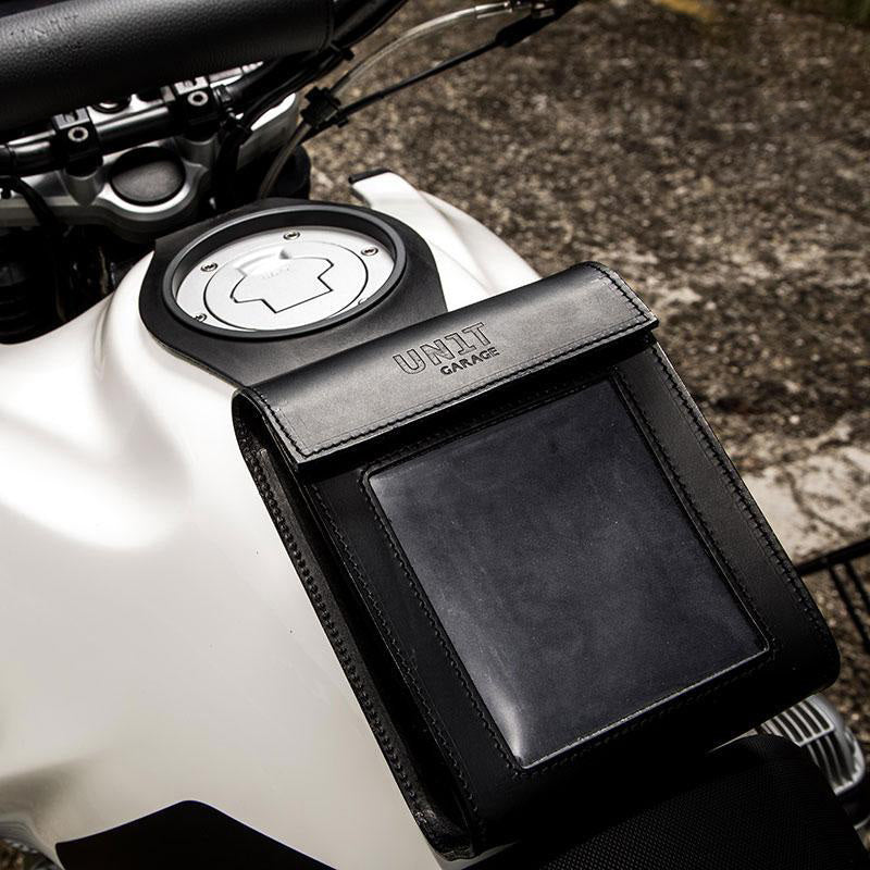 BMW R nineT 1200 Urban G/S (niedriger Auspuff) [2017-2023] - Tankrucksack aus Leder