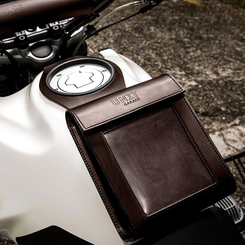 BMW R nineT 1200 Urban G/S (niedriger Auspuff) [2017-2023] - Tankrucksack aus Leder