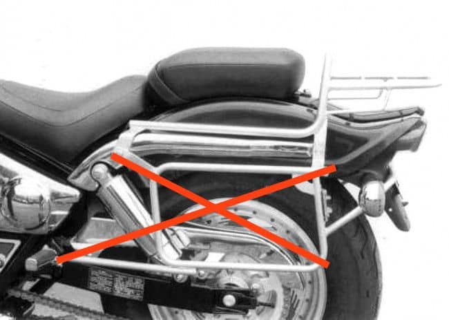 Suzuki VZ 800 Marauder [1996-2003] - Ponte de bagagem