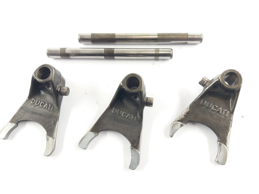 Ducati 750 SS [1994] - conjunto de garras de mudança de garfos de mudança
