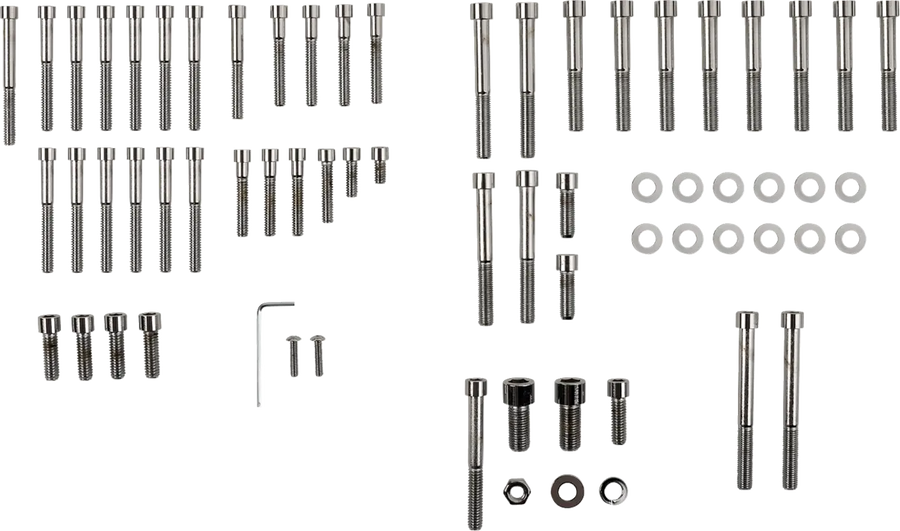 Harley-Davidson Sportster S [DRAG SPECIALTIES] – Conjunto de parafusos do motor