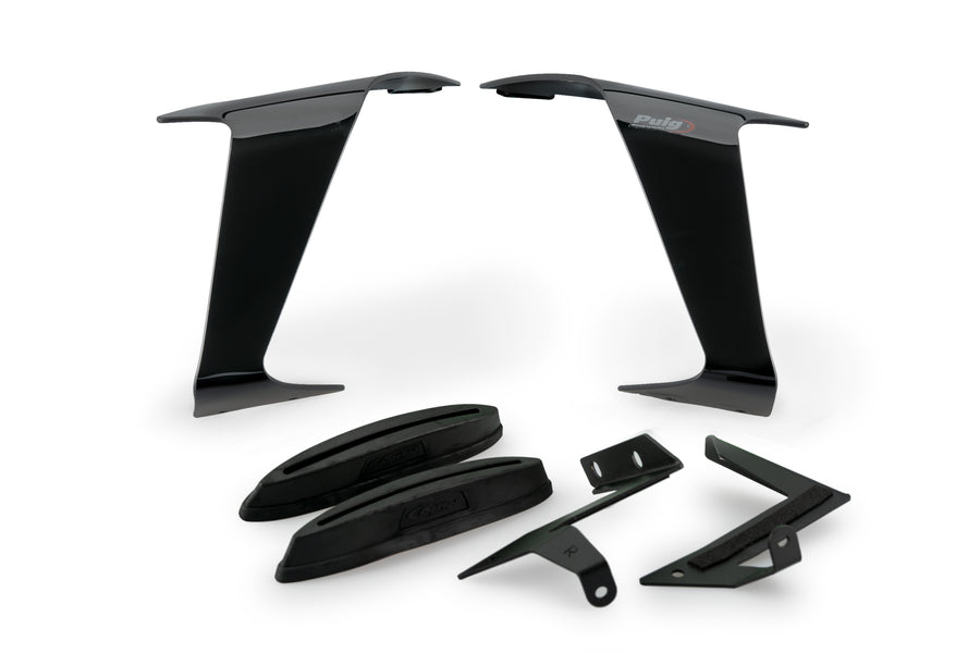 KAWASAKI ZX-10RR [2025] – Spoiler lateral de corrida – Preto