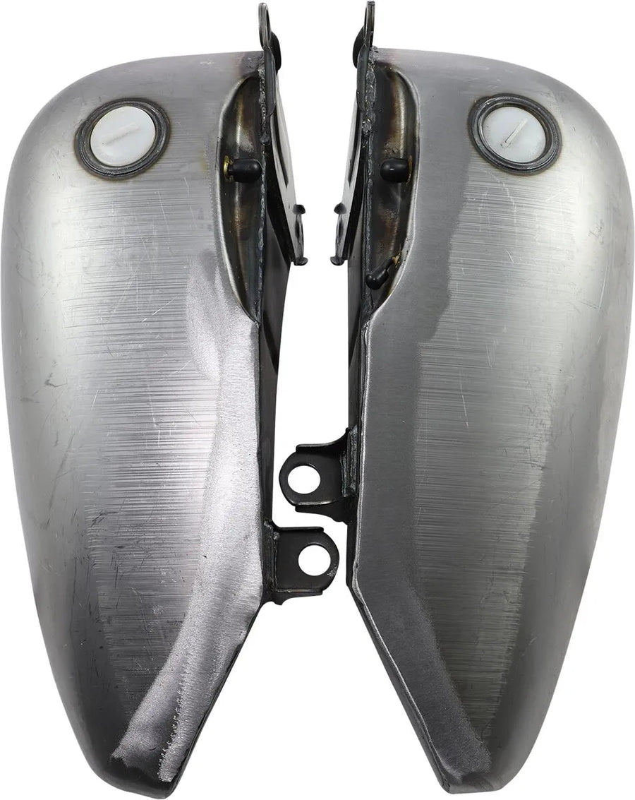 harley davidson flst [DRAG SPECIALTIES] - Conjunto de tanque estendido de duas peças com lateral plana de 2"