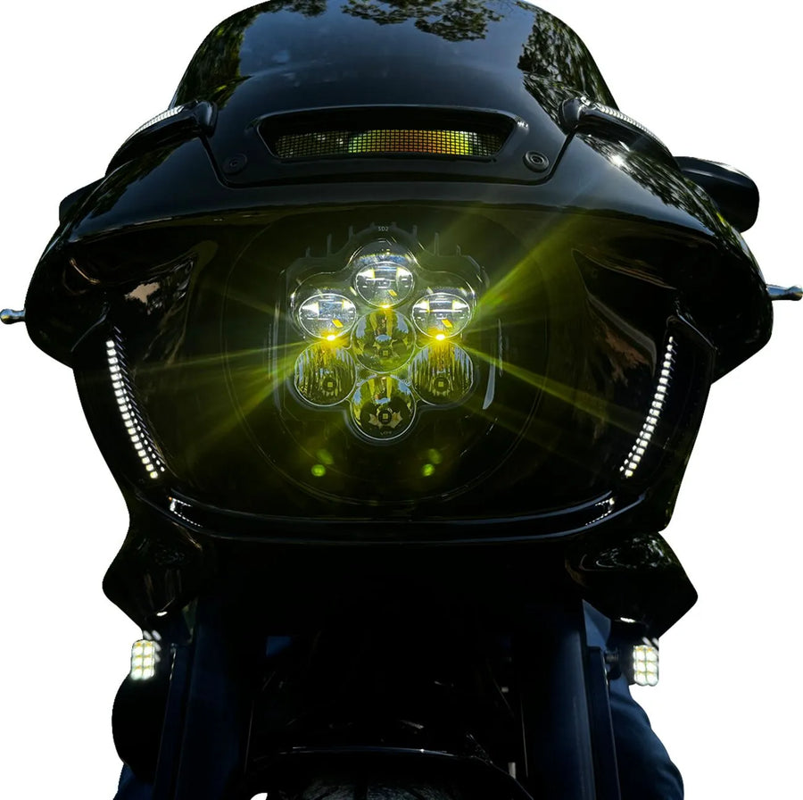 harley davidson fxlrst [CUSTOM DYNAMICS] – inserção para ventilação da carenagem