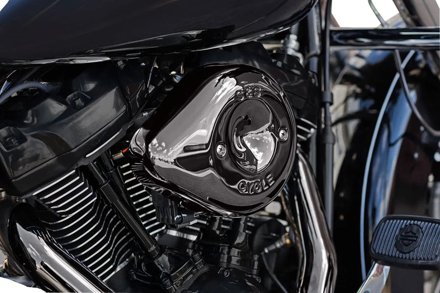 Harley-Davidson FLRT 1868 Freewheeler 114 [2021-2023] - Stealth Teardrop Luftfilterabdeckung – Design: Teardrop – Bild 2