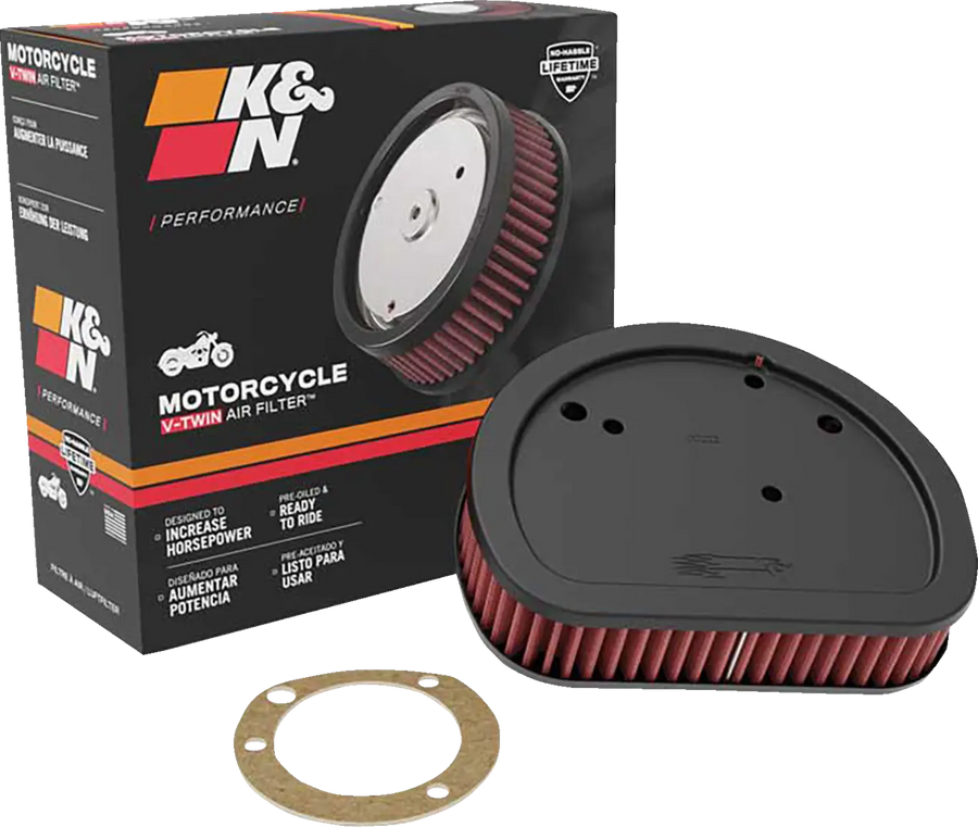 Harley Davidson FLSTC [K&N] - Filtro de ar de substituição de alto fluxo