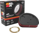 Harley Davidson FLS [K & N] - Filtro de ar para serviço pesado de substituição