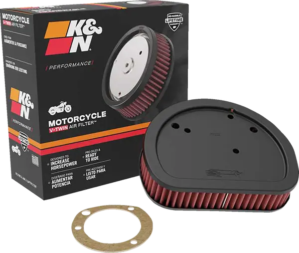 Harley Davidson FLS [K & N] - Filtro de ar para serviço pesado de substituição