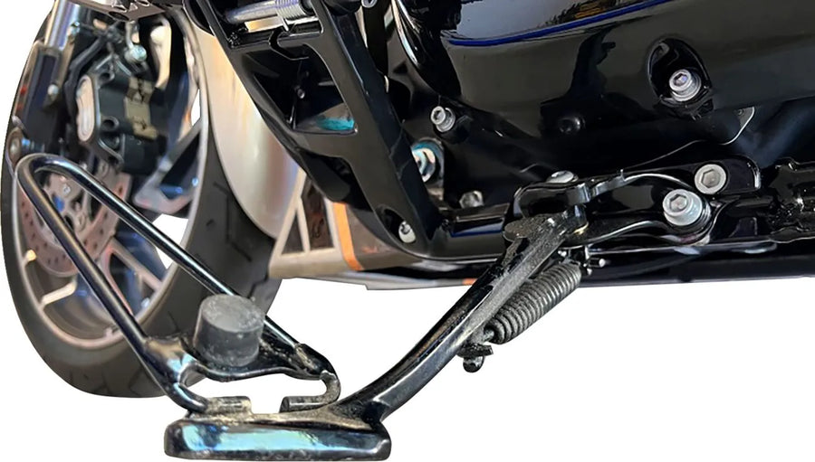 harley davidson fxdrs 114 [PAUL YAFFE BAGGER NATION] – suporte lateral do bloco de montagem