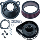 Harley-Davidson XL 1200 C Sportster Custom [2020] - Mini Teardrop Stealth Luftfilter-Kit – Oberfläche: Schwarz – Bild 2