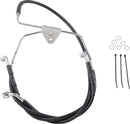harley davidson flhtc [DRAG SPECIALTIES] - Kit de linha de freio em aço inoxidável-1