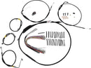 harley davidson touring [BURLY BRAND] - conjunto de encaixe de alça para modelos touring mais antigos com guidão Bagger Bar-2