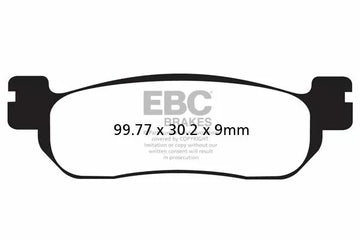 Yamaha TT 600 R [EBC] - "TT" Sport Karbon Fusion Brake Pachots