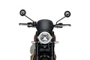 TRIUMPH SCRAMBLER 1200X [2025] – Painel frontal em ABS – visual de carbono-1