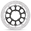 Honda CBR 1000 RR Fireblade SP ABS Sc59 [2017-2019] - HALO series T-Floater Bremsscheibe – Oberfläche: Schwarz, Edelstahl – Bild 1