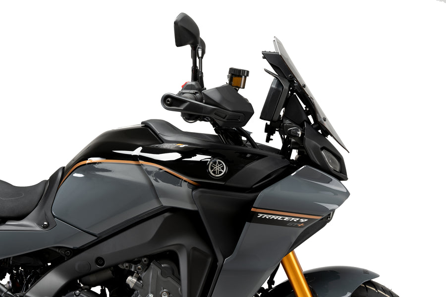 YAMAHA TRACER 9 GT PLUS [2024] – tela esportiva – preto fosco